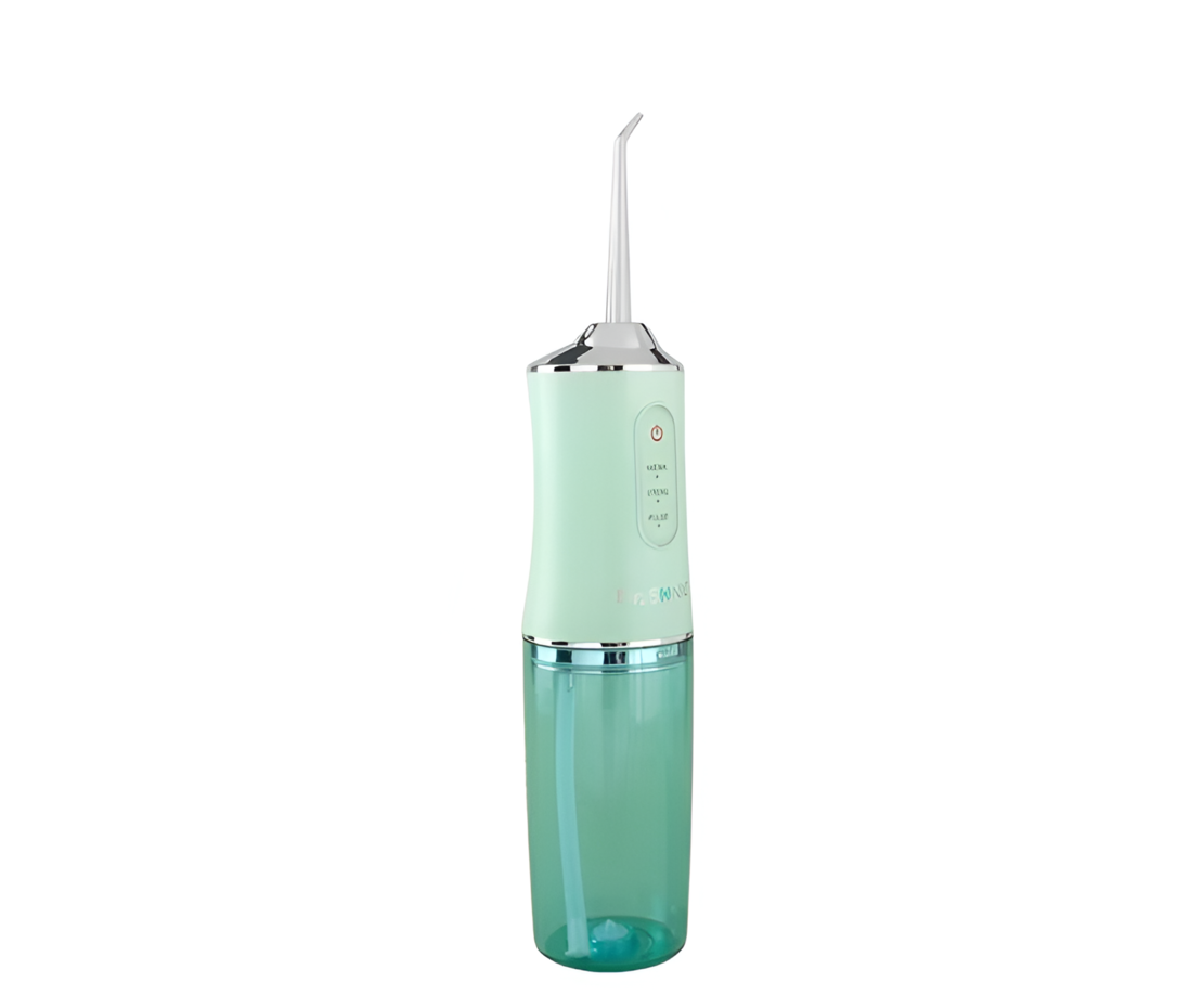 Irigator Bucal Neo™, Fara Fir, 3 moduri, Rezervor 230 ml, 1400-1800 impulsuri/minut, Verde