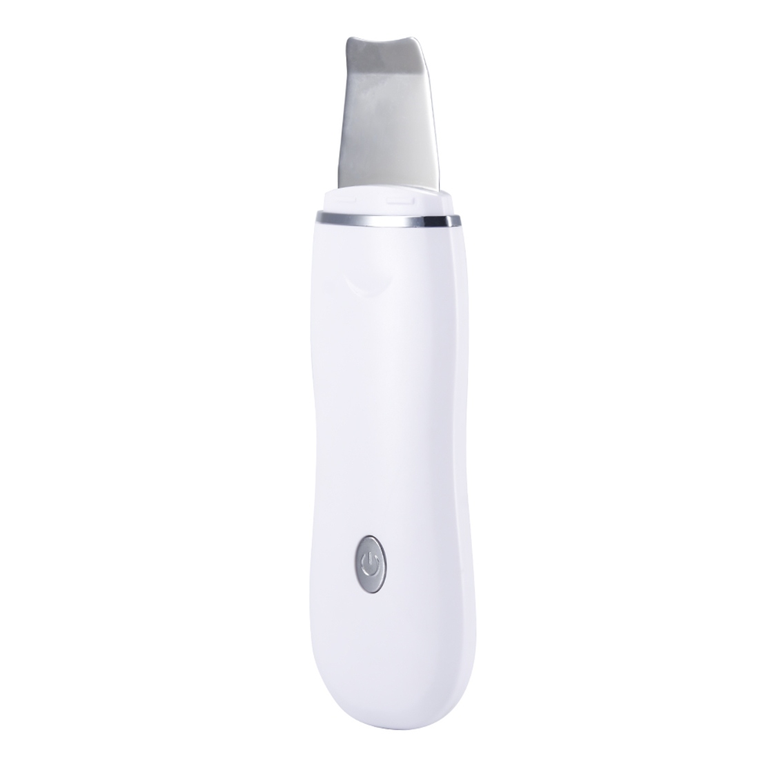 Aparat de curatare faciala spatula cu ultrasunete, Neo™ Clean Skin, indepartare puncte negre, hidratare, curatare ten, anti rid, anti imbatranire, acumulator, alb