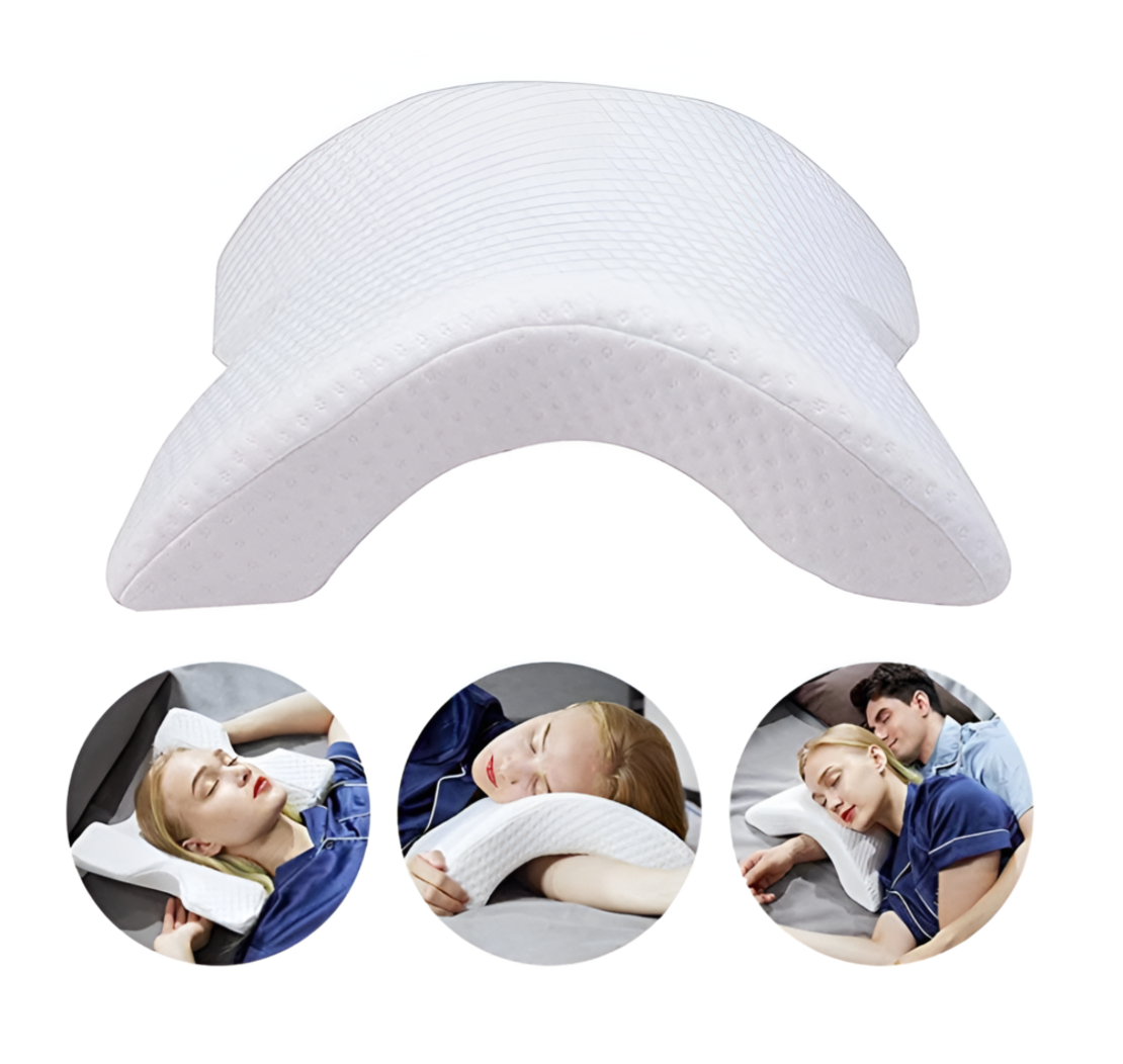 Perna Ortopedica cu Spuma cu Memorie, Contur Anatomic, 30x36 cm, Neo™