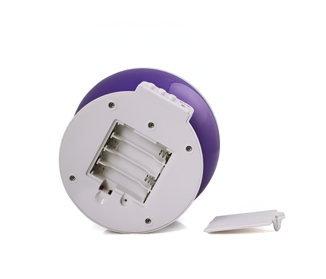 Lampa de Veghe pentru Copii cu Proiectii de Stele si Luna, Functie de Rotatie, Mov, Neo™