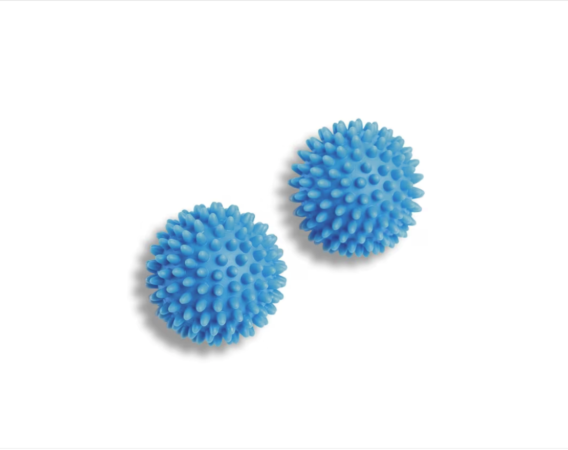 Set 2 Bile Neo™ Pentru Catifelarea Rufelor in Masina de Uscat Rufe, Albastru