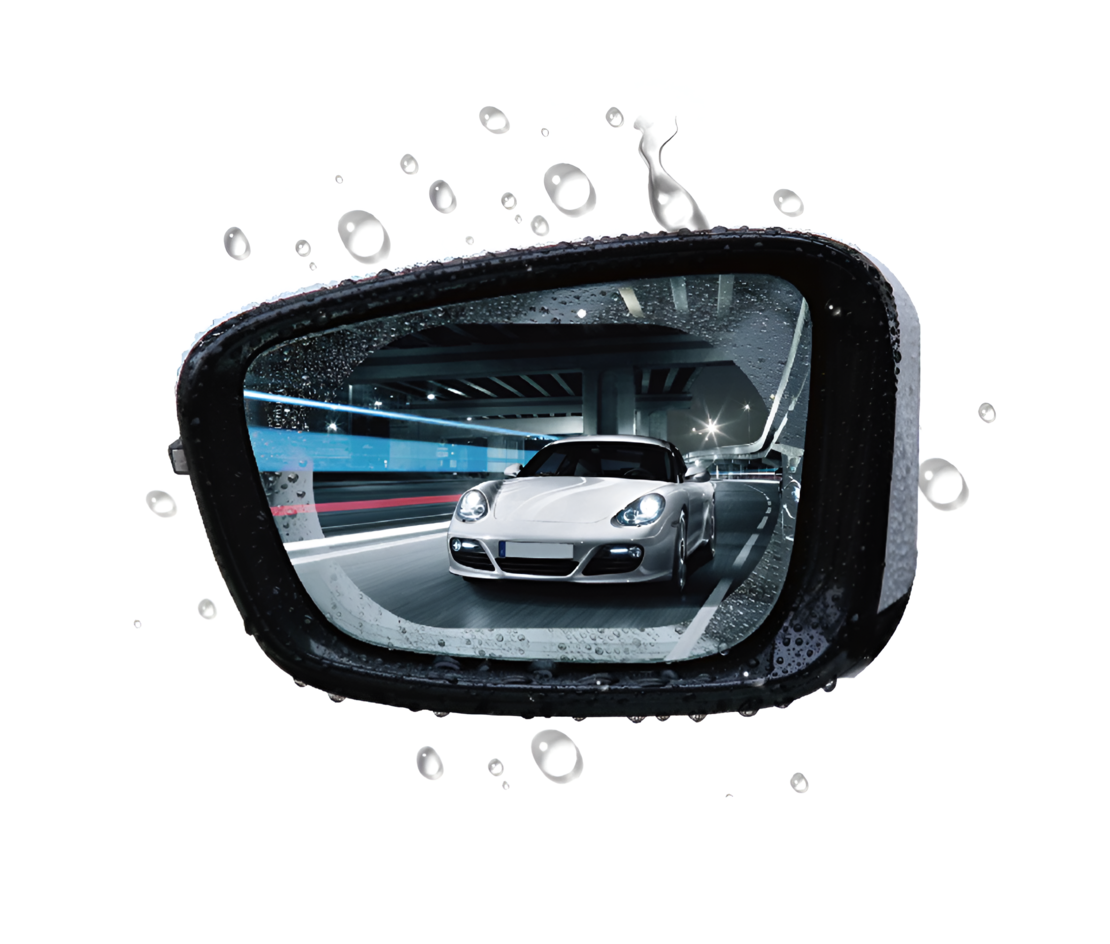Folie anti-ceata Neo™ pentru oglinzi, 135x95mm, set 2 buc