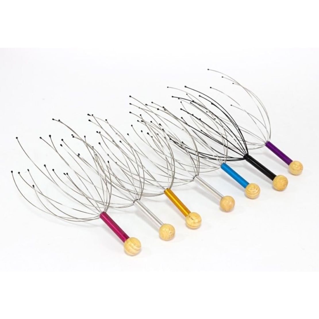 Aparat de masaj pentru zona capilara, ProCart, 12 picioruse metalice, antistres si relaxant