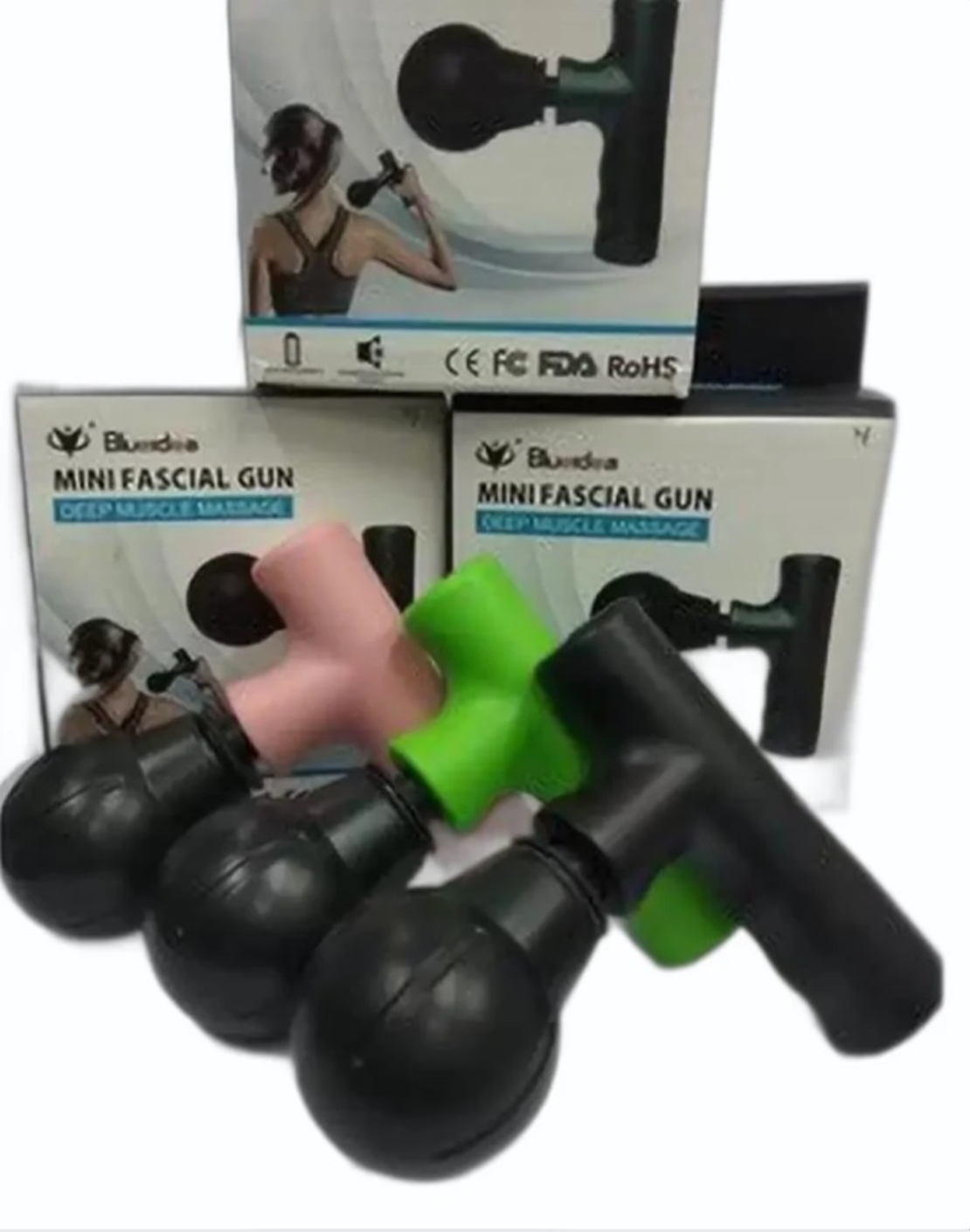 Mini Pistol de Masaj Neo™ GunDeep®, perfect pentru sportivi, usor de purtat in geanta, 807