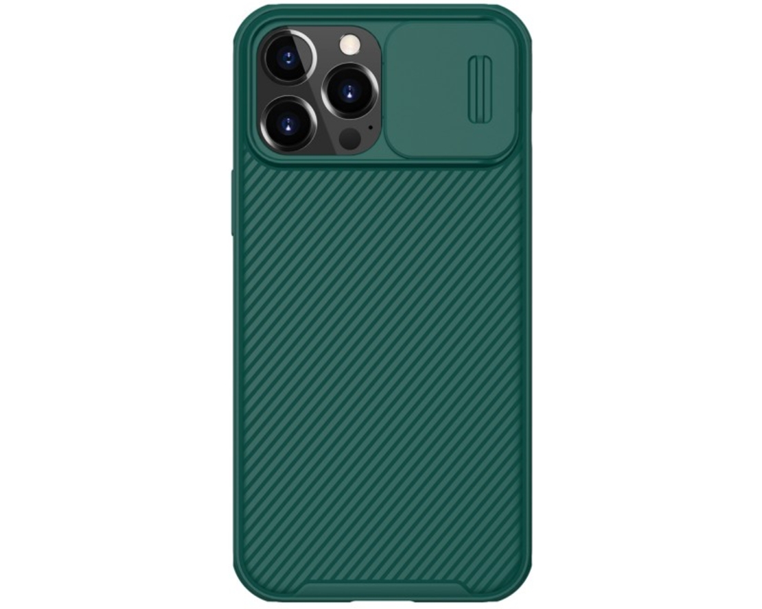 Husa Nillkin Camshield Pro Case compatibila cu iPhone 12 Pro Max, Dark Green