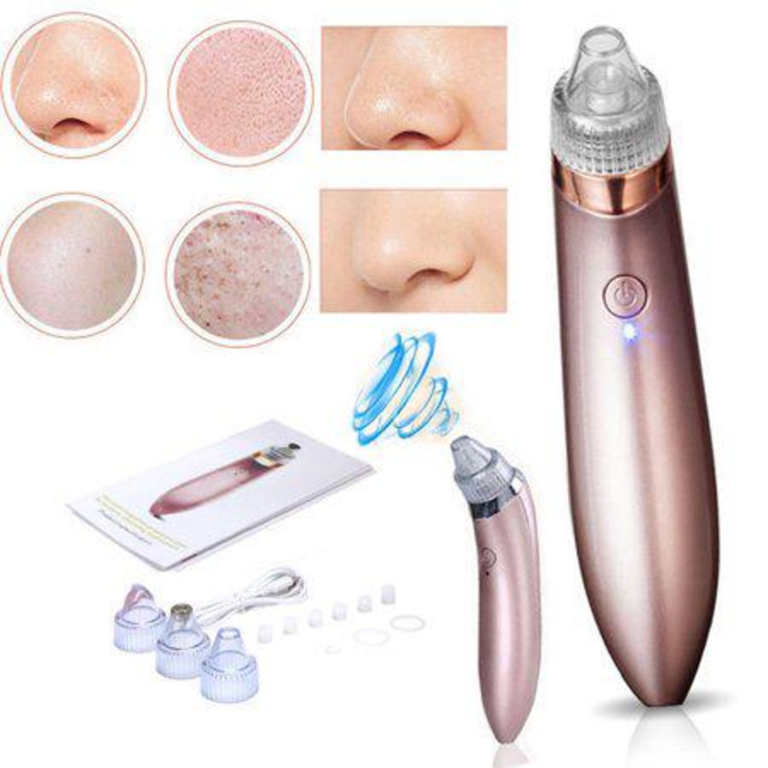 Aparat Vacuum Presure Cleaner,curatare ten,acnee,pori,puncte negre