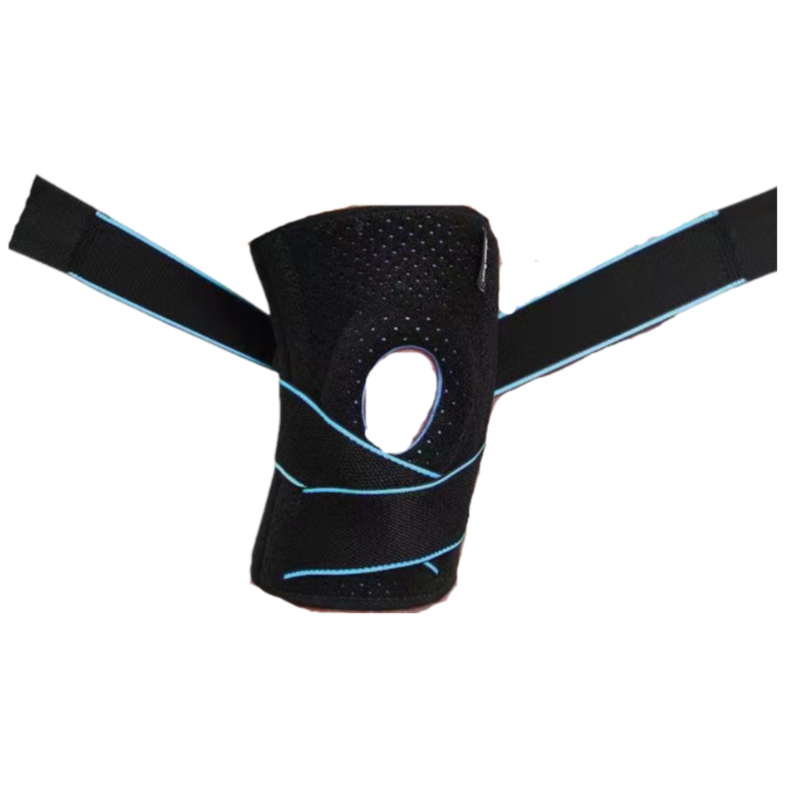 Aparatoare pentru genunchi Neo™, cu Bretele, ajustabila, 46 cm, Neagra