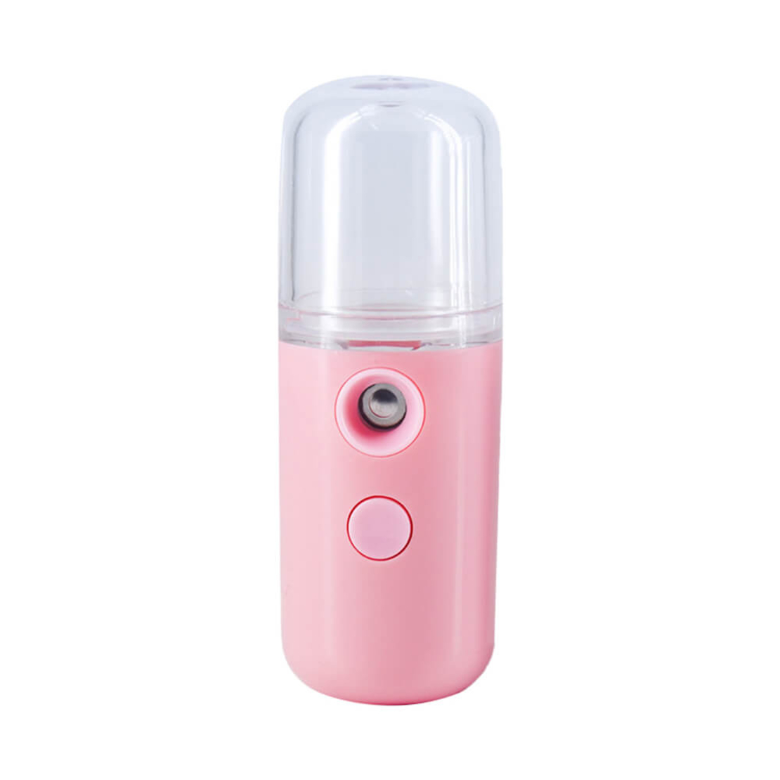 Spray Hidratare Faciala,Nano Ⅱ®,Igienizare, Curatare Ten, Abur Rece, Incarcare USB,30 ml, Roz