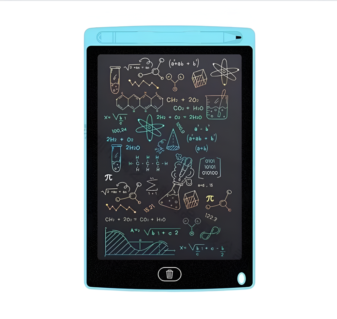 Tableta Digitala Color 12 inch, de Scris si Desenat cu Ecran LCD, pentru Copii, 29 cm, Albastru, Neo™