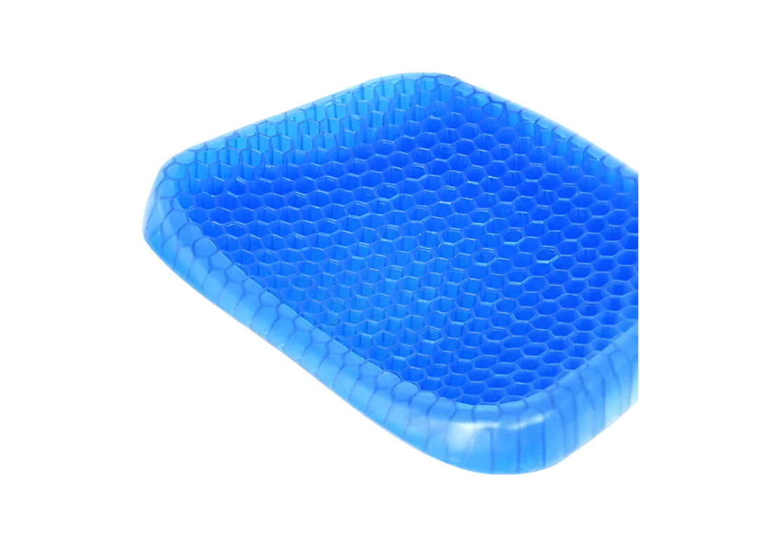 Perna cu Memorie, din Spuma Siliconica, Microfibra, Ortopedica, 38 x 42 cm, Neo™