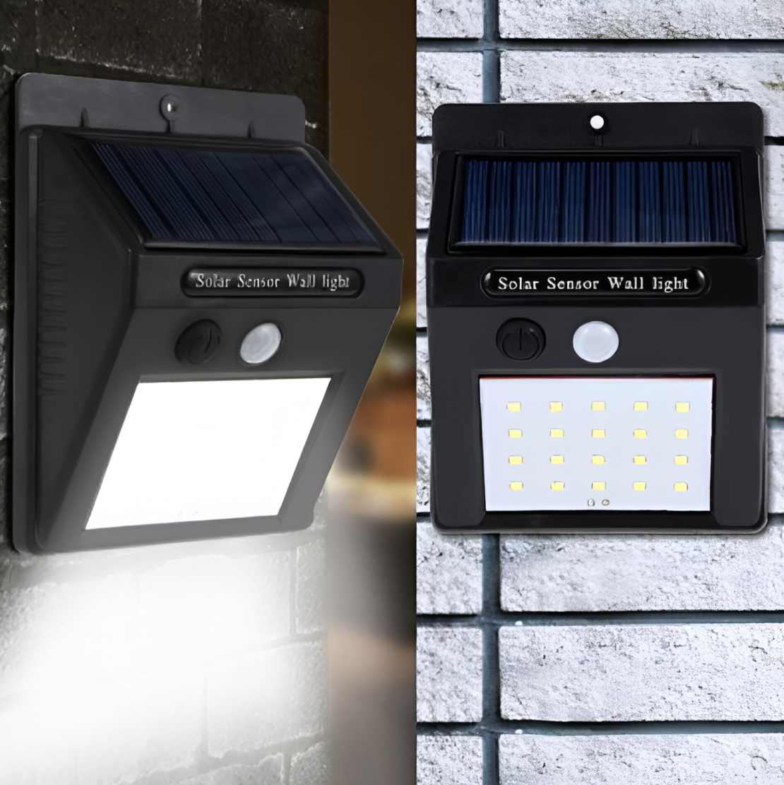 Lampa Solara de Perete, cu Senzor de Miscare si Lumina, 30 LED-uri, Neo™