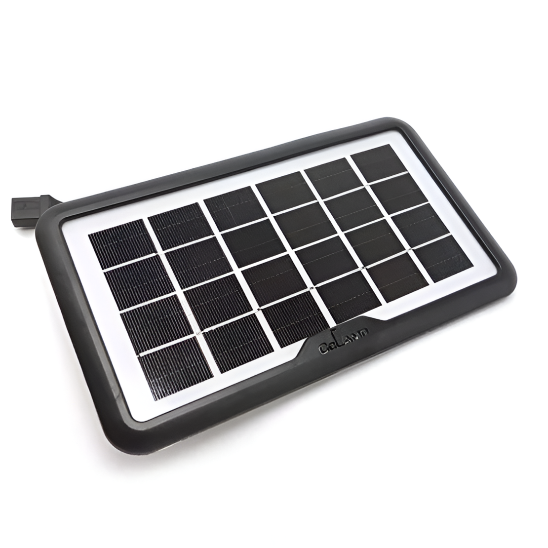 Panou Solar Portabil 3W, 6V, IP67, Negru, Neo™