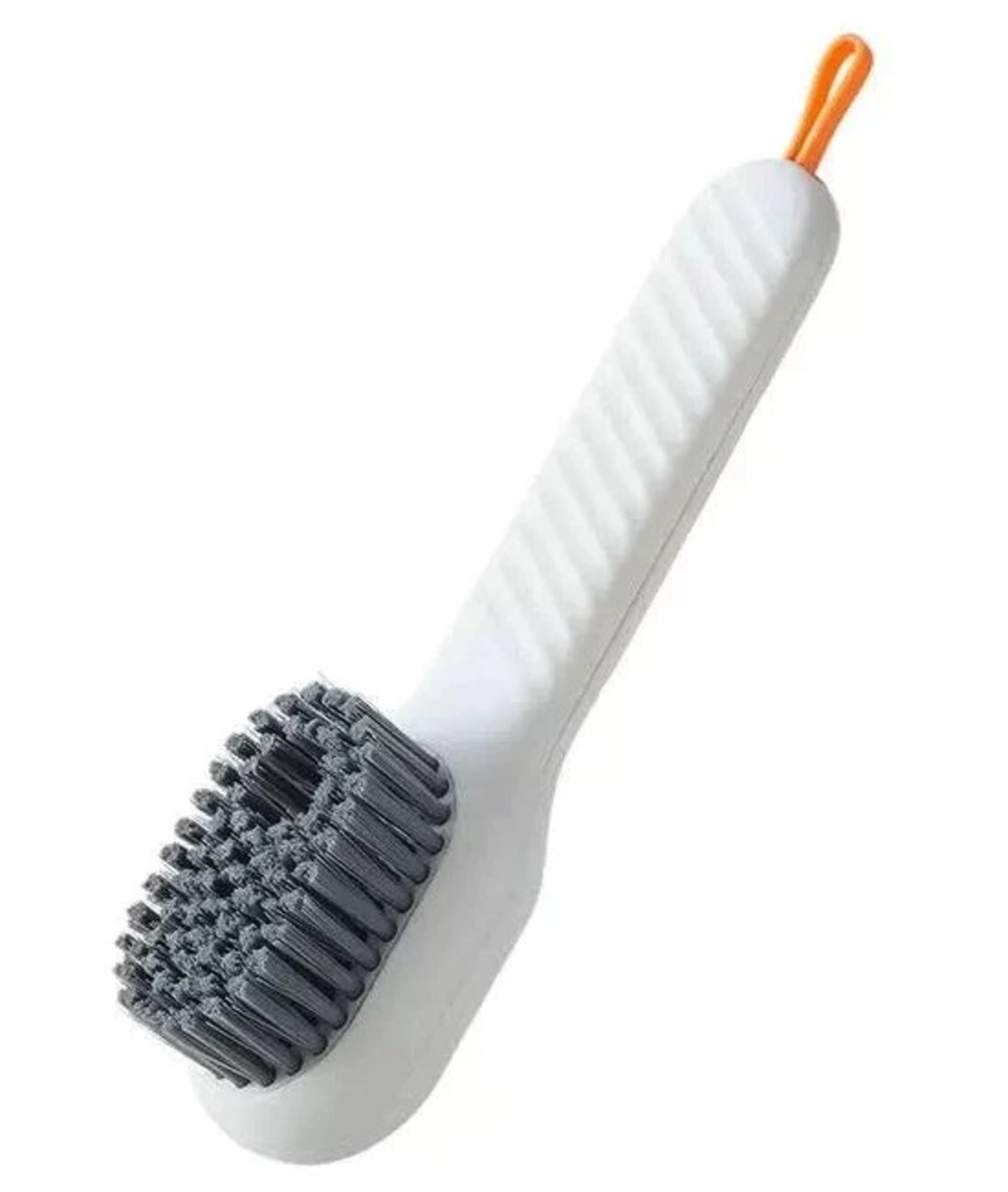 Perie de Curatare Multifunctionala Neo™ Cleany® cu recipient si pulverizator de sapun, 17 cm lungime, alba