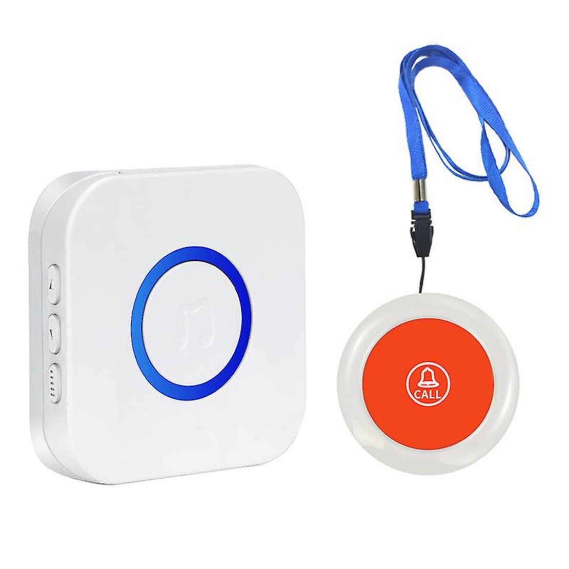Buton SOS de Panica pentru varstnici Neo™ Tuya®, Aplicatie Smart, fara WIFI, Alb/Rosu