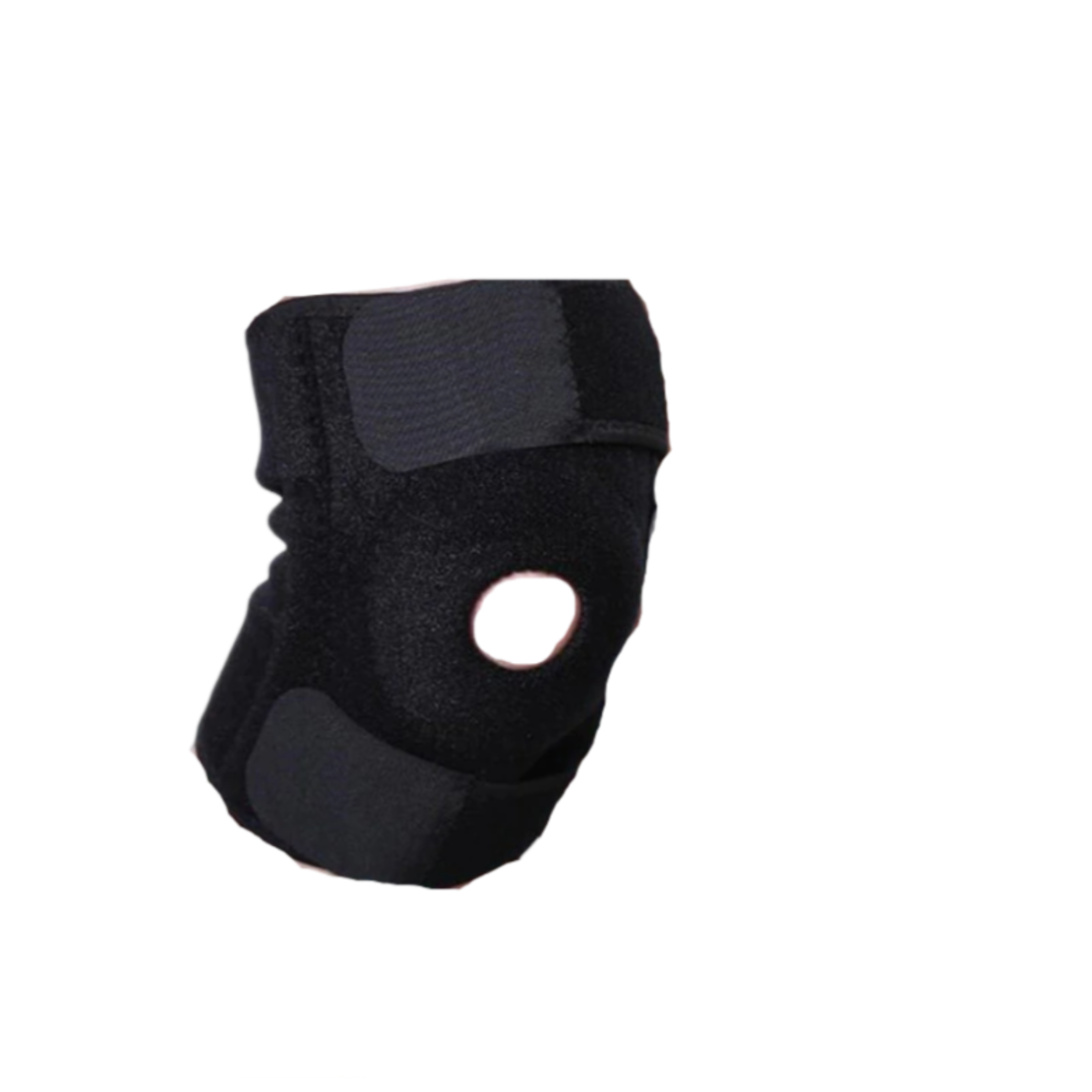 Aparatoare pentru genunchi Neo™ cu rotula decupata, cu bretele, ajustabila, pentru recuperare, marime universala