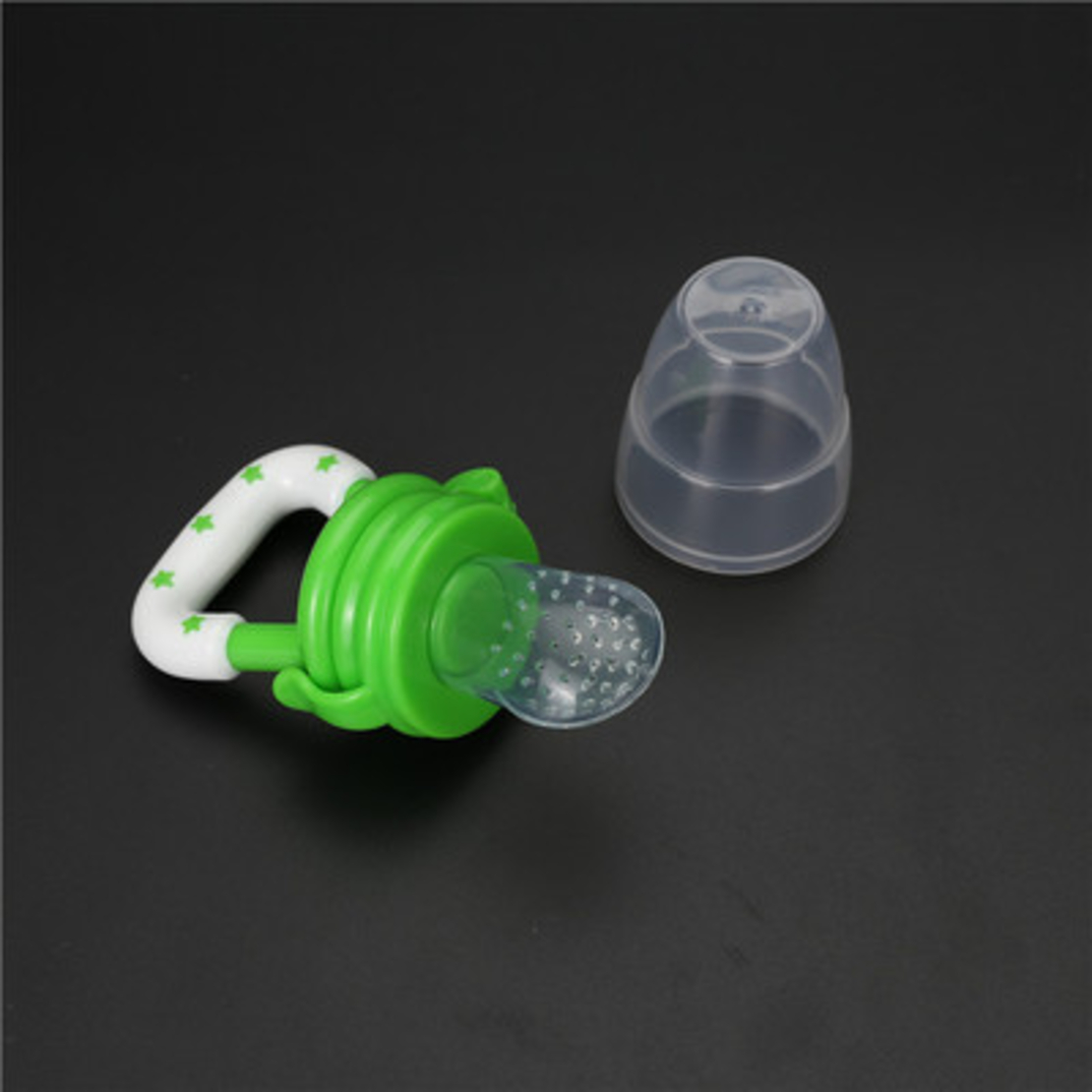 Suzeta cu compartiment pentru fructe si legume, Neo™ BbyBoom®, Silicon, fara BPA, Verde