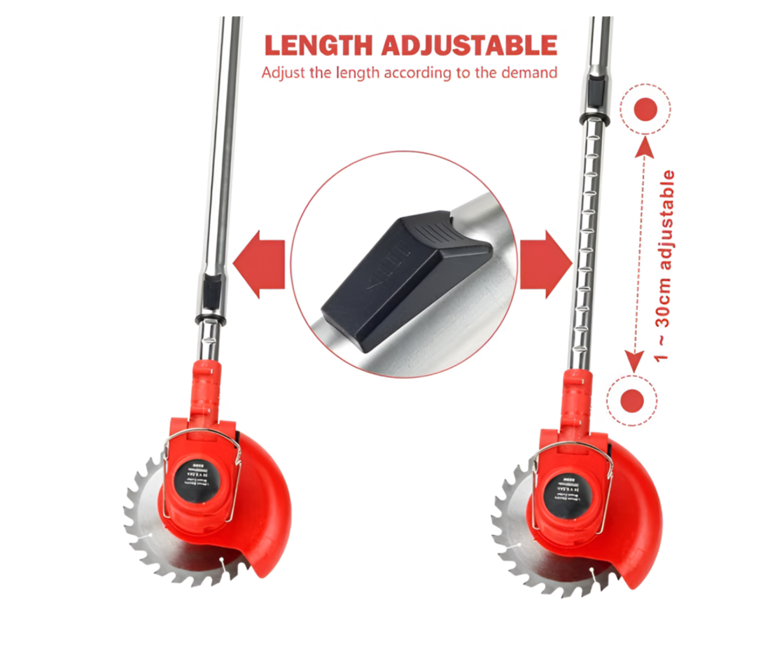 Masina de Tuns Iarba Electrica, Cu Accesorii Incluse, 12 V, Rosie, NEO™