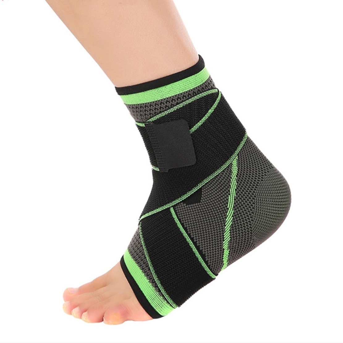Glezniera elastica cu sustinere ligamentara, negru, unisex, marimea XL, Neo™