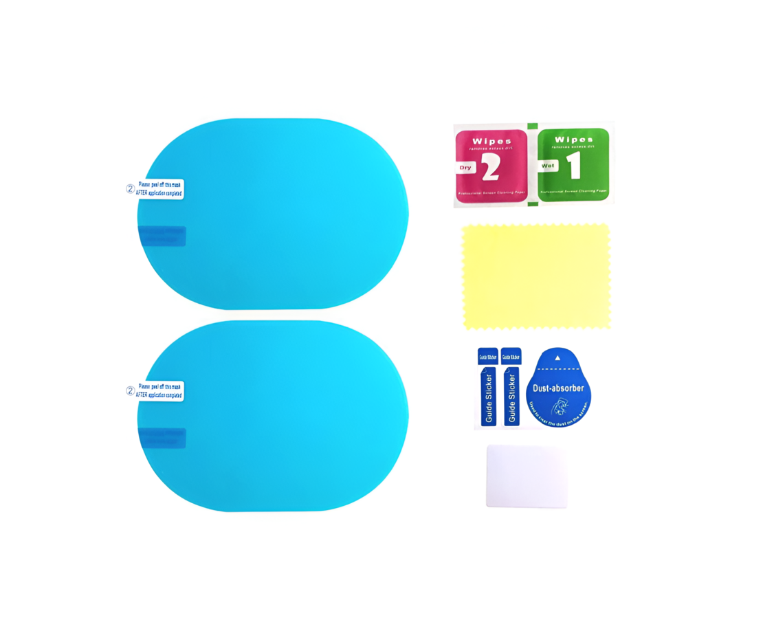 Folie anti-ceata Neo™ pentru oglinzi, 135x95mm, set 2 buc