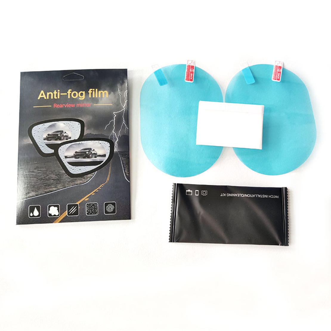 Folie Protectie Oglinzi Retrovizoare Auto, Neo, Transparenta, Anti-aburire, Anti-stropi, Anti-Ceata, Flexibila