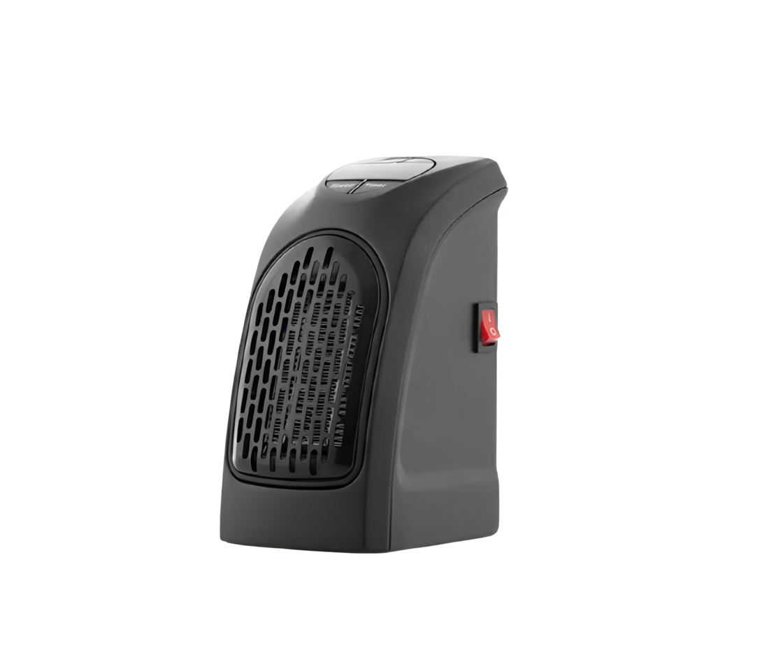 Radiator Termoceramic NEO™ de Priza - Putere de 400W, Termostat si Display LED, 2 Viteze, Culoare Neagra
