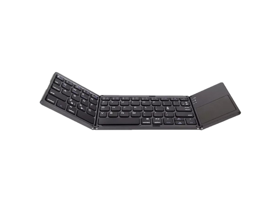 Tastatura Bluetooth pliabila, compacta, wireless cu touchpad integrat