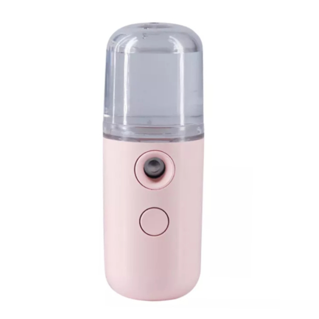 Spray Hidratare Faciala,Nano Ⅱ®,Igienizare, Curatare Ten, Abur Rece, Incarcare USB,30 ml, Roz pal