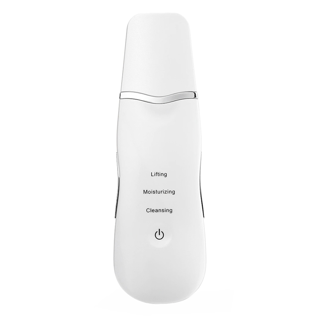Dispozitiv curatare fata cu ultrasunete, sundiguer®, 3 moduri, indepartare puncte negre, hidratare, skin scrubber, 600mAh, Alb