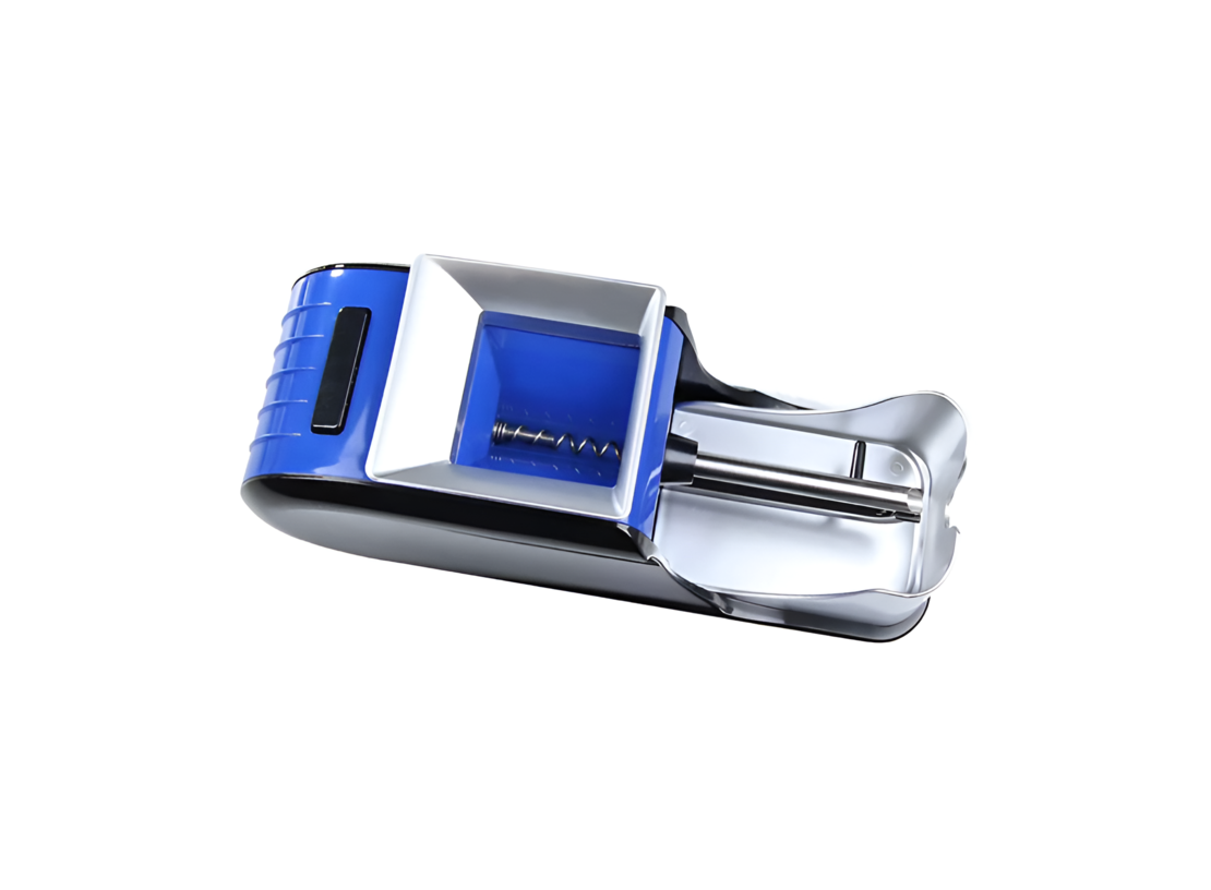 Aparat Profesional pentru Injectarea Tutunului, Electric, Compact, Albastru/Negru, Neo™