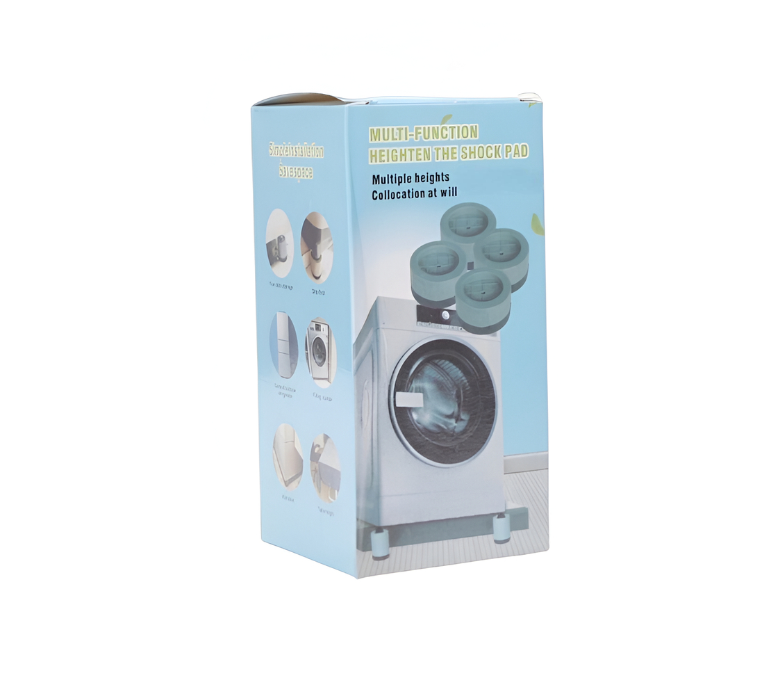 Set 4 Picioare Antizgomot si Antiderapante, pentru Echipamente Electrocasnice si Mobilier, Neo™