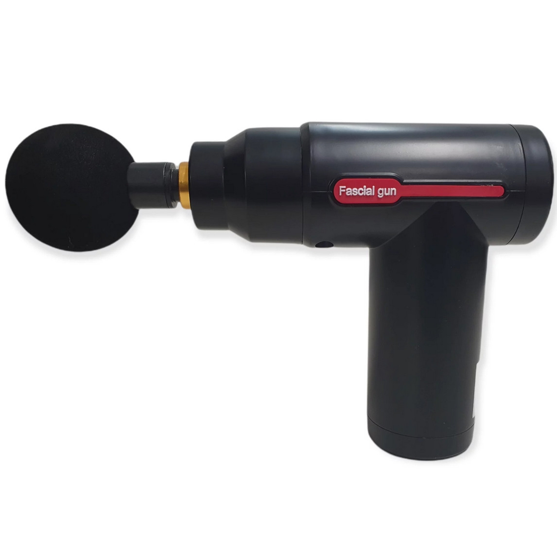 Pistol de masaj, Cu vibratii, 6 trepte, Incarcare USB, Negru
