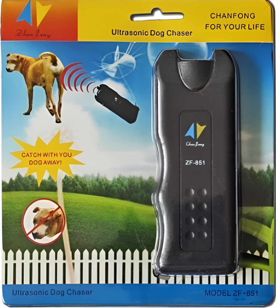 Aparat cu ultrasunete Neo™ anticaini, baterie 9V inclusa