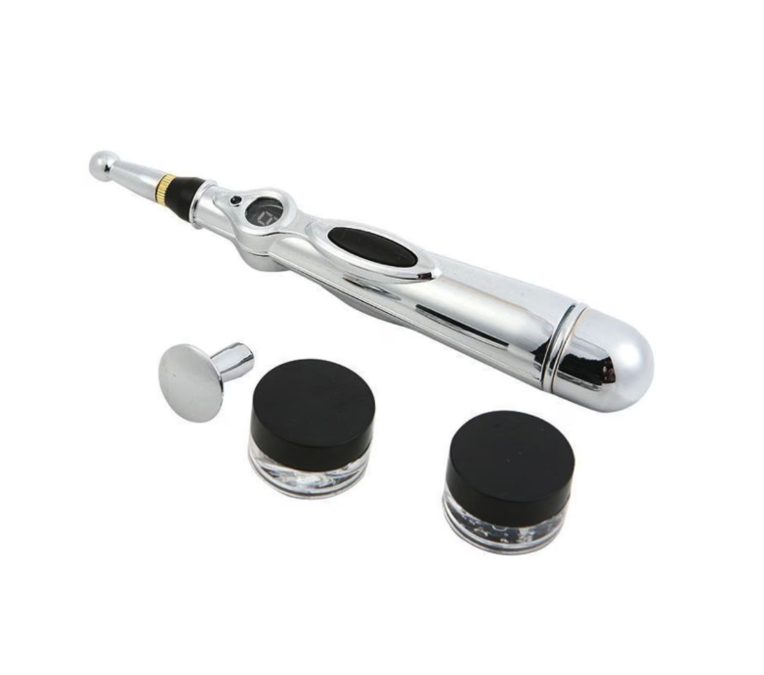 Stilou EMS NEO™, acupunctura fara ace, 2 capete incluse, cu afisaj digital