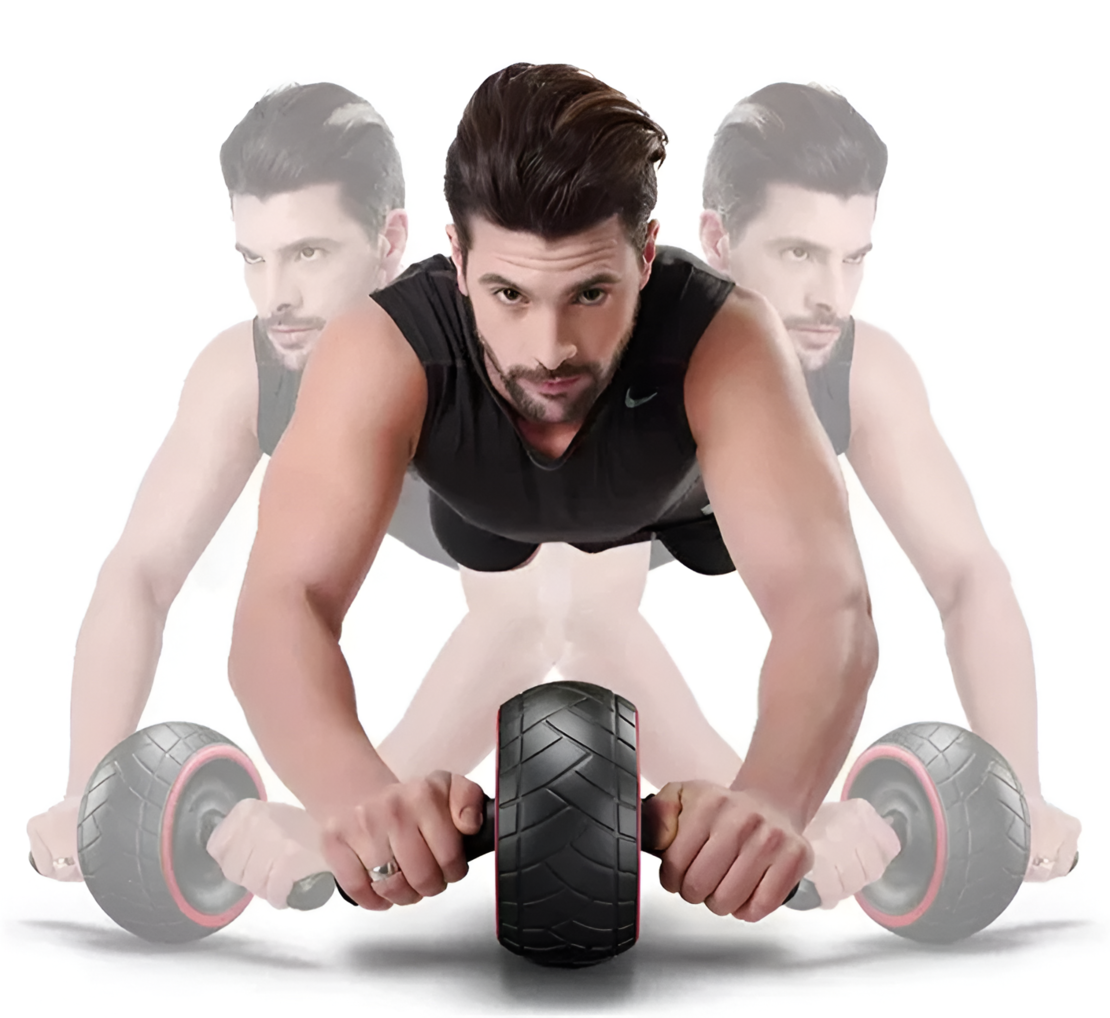Roata de Fitness NEO™, pentru Abdomene, Flotari