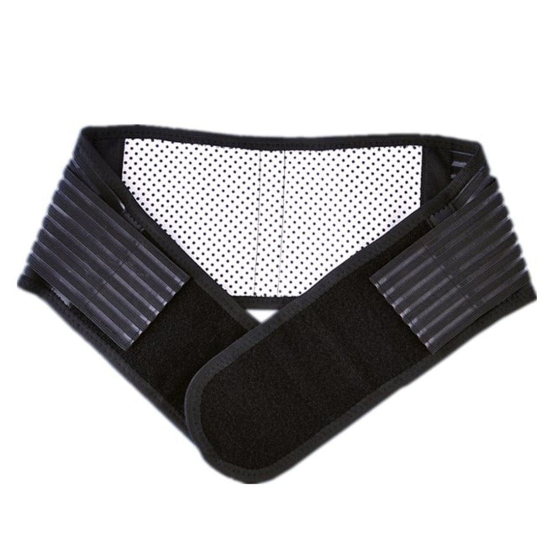 Aparatoare pentru zona Lombara Neo™, 10 magneti, functie de incalzire, terapie magnetica cu turmalina, Negru