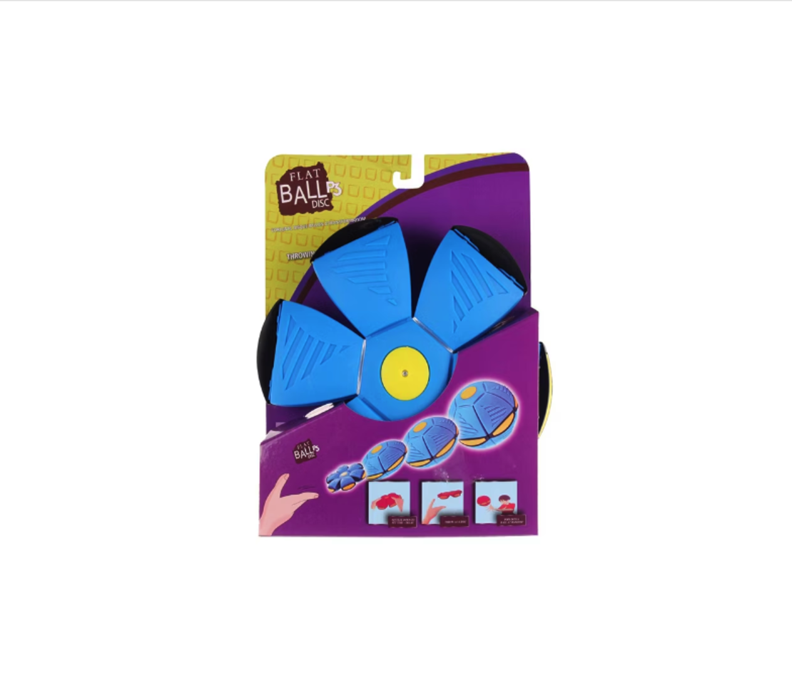 Minge Zburatoare Neo™, Transformabila In Disc, Albastru