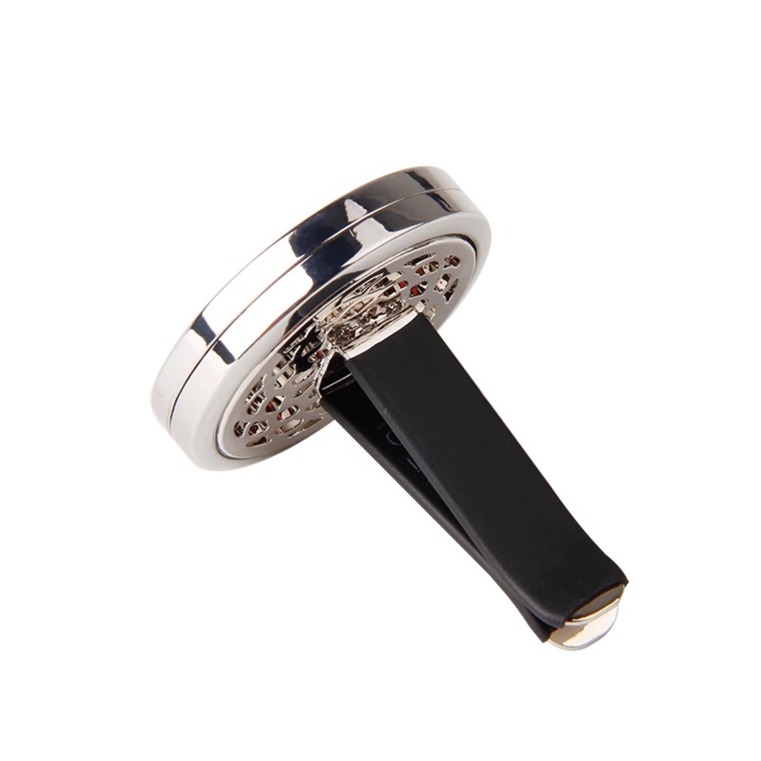 Difuzor auto aromoterapie Neo™ HG139, Tree of Life Chubby, 1 pad burete inclus, cu uleiuri esentiale, eco friendly, otel inoxidabil