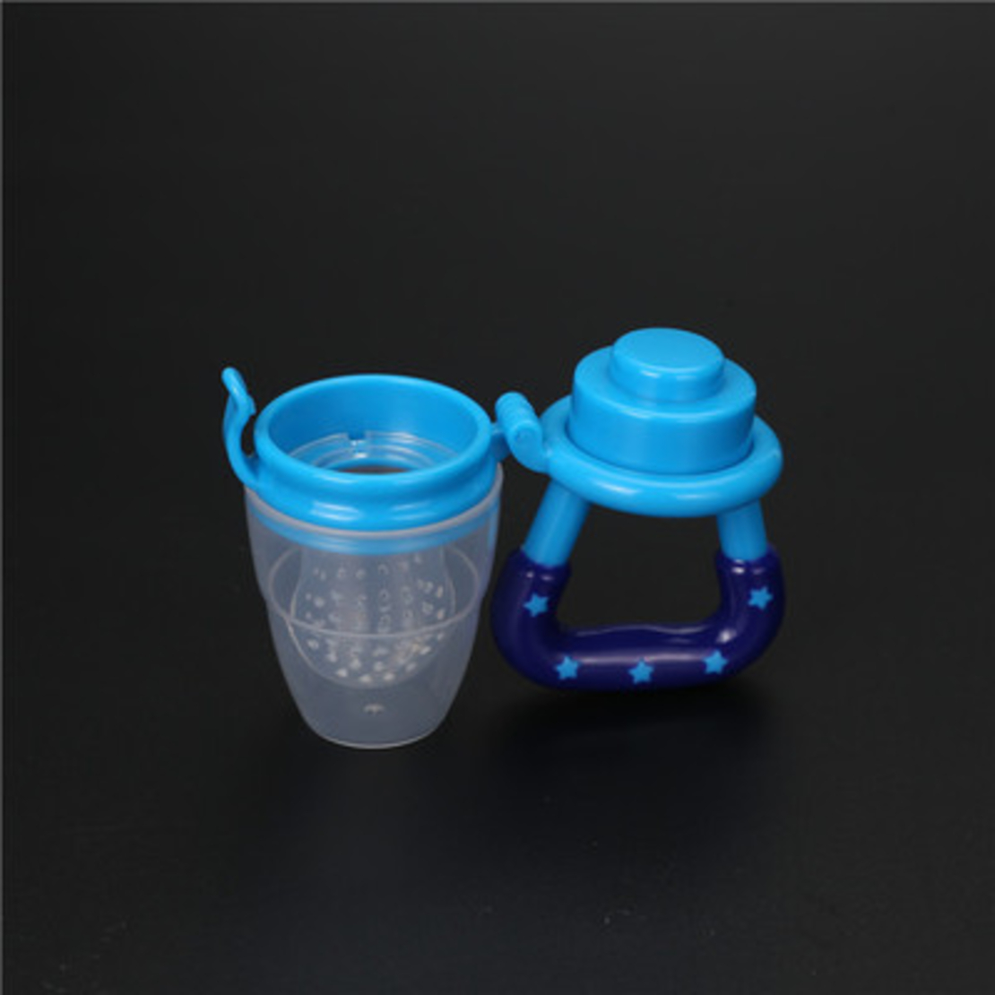 Suzeta cu compartiment pentru fructe si legume, Neo™ BbyBoom®, Silicon, fara BPA, Albastra