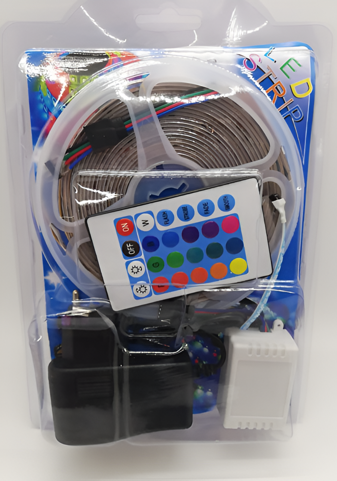 Banda LED RGB NEO™, cu Telecomanda si Transformator, 5m