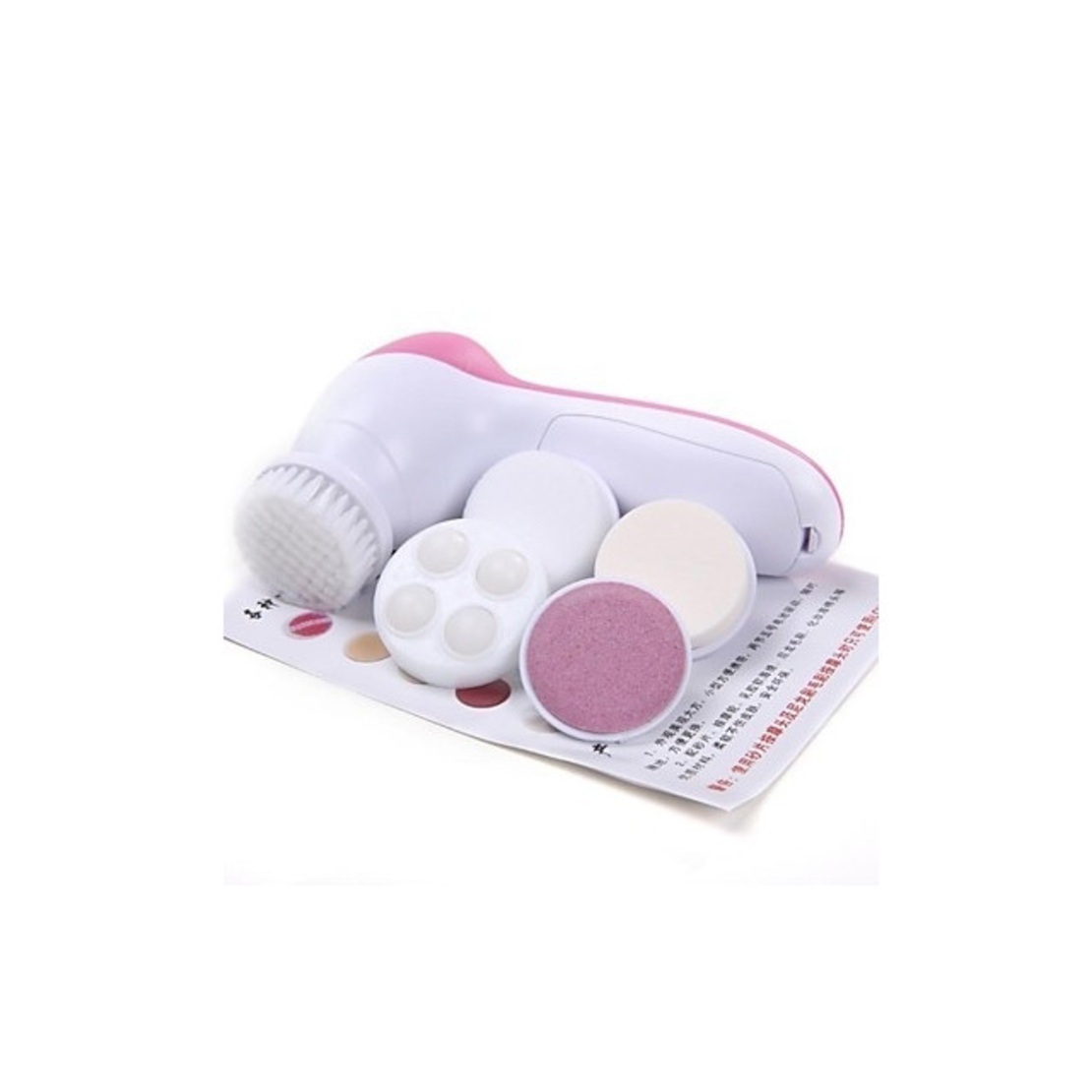 Aparat pentru scrub facial 5 in 1, cu baterii
