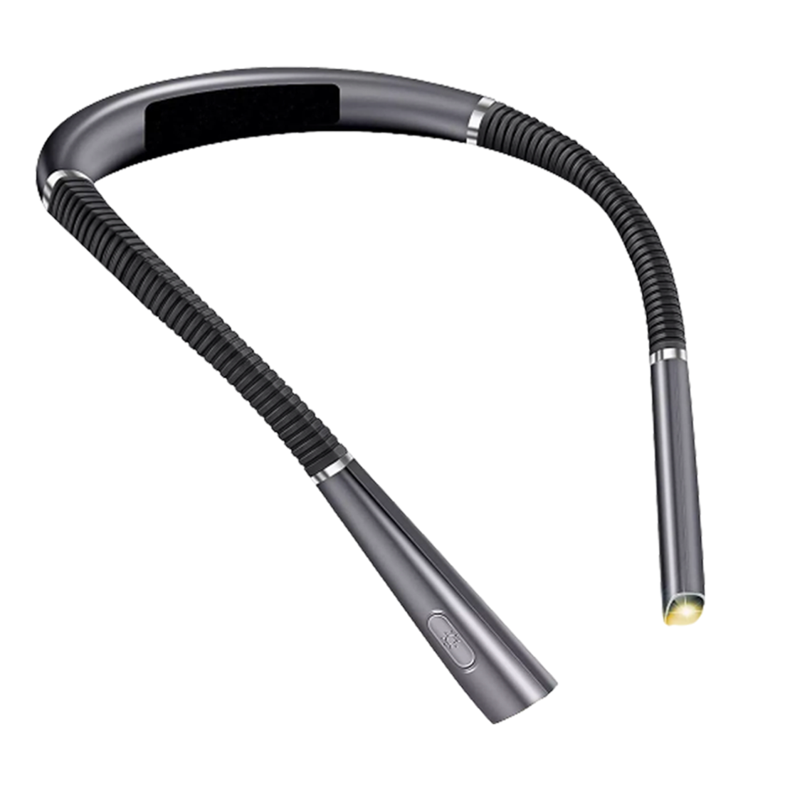 Lampa LED pentru citit cu pozitionare pe gat, flexibila, 3 moduri de luminozitate, 9 nivele de intensitate, USB, neagra