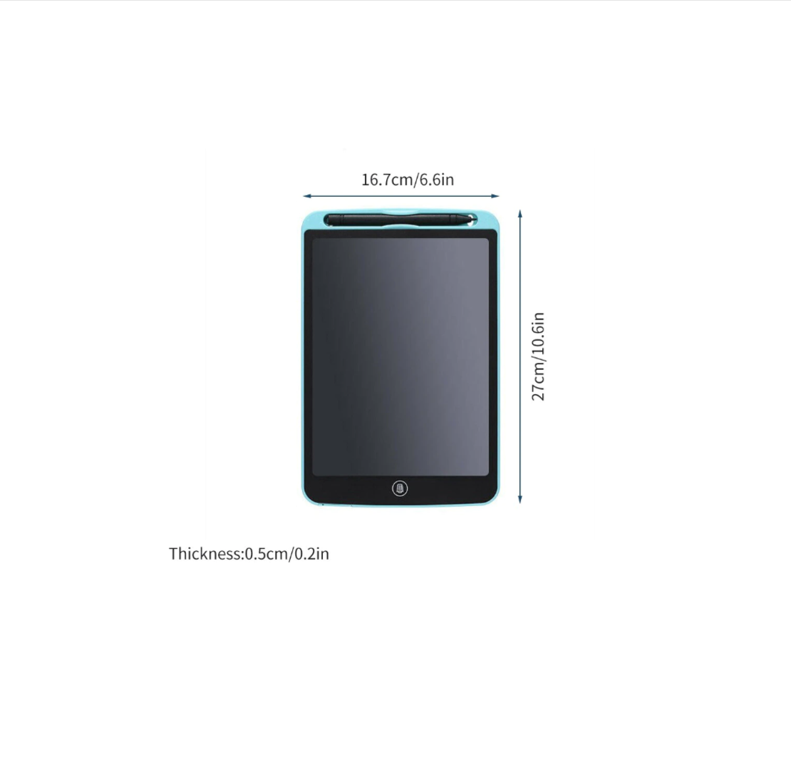 Tableta LCD de Scris si Desenat pentru Copii, 10.5 inch, Albastru, Neo™