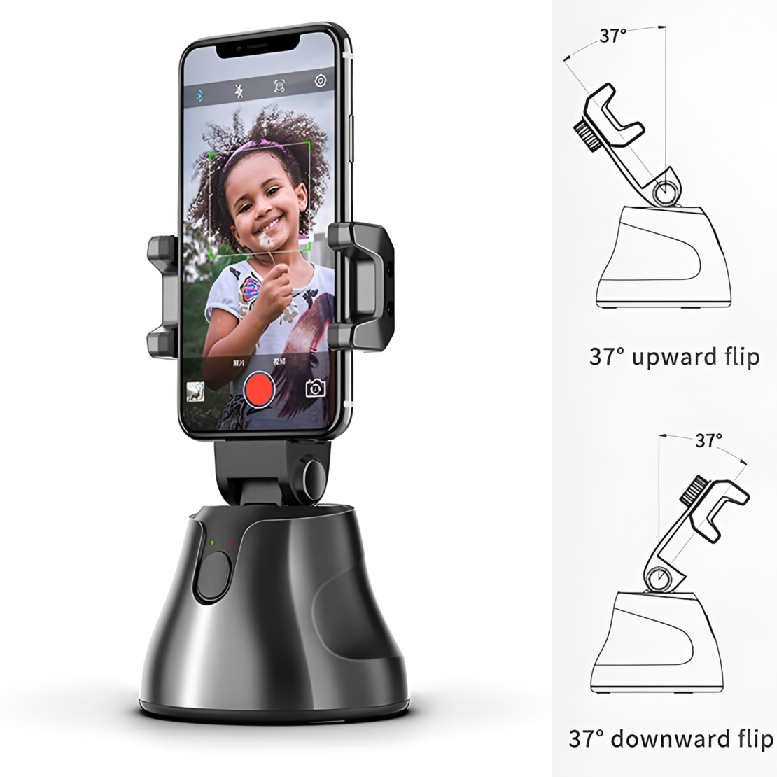 Suport Selfie pentru Telefon NEO™, Urmarire Automata, Inteligenta, Rotire 360