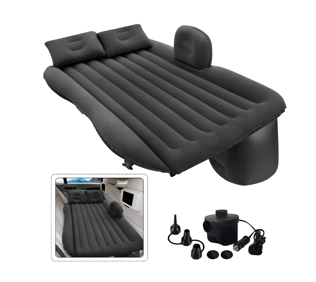 Saltea Auto Gonflabila, Travel Bed, Negru, Neo™