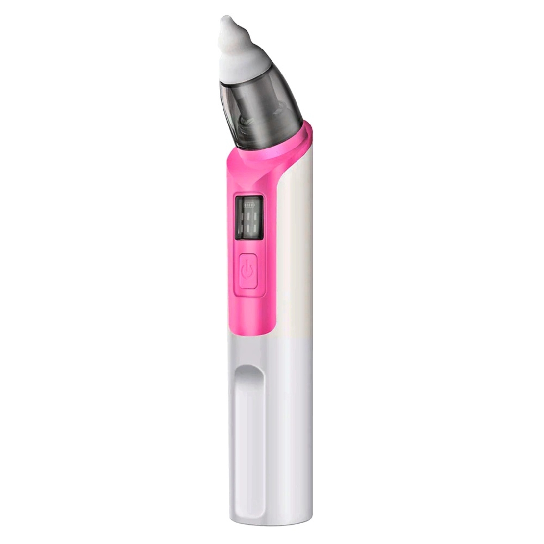 Aspirator nazal electric Neo™ Baby® pentru bebelusi si copii silentios, 6 Trepte de Aspirare, Portabil, cu Incarcare USB, cu Baterie reincarcabila 500mAh, Putere de aspirare 65 kpa, si 2 Capete de silicon, Roz