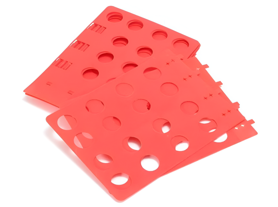 Dispozitiv Profesional pentru Impaturit Haine, Potrivit pentru Adulti, Marimile S/M/L/XL, Rosu, Neo™