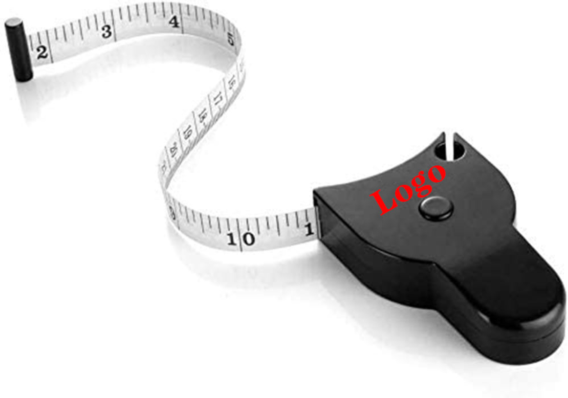 Ruleta de croitorie Neo™, F150, Auto-strangere, Lungime de pana la 150 cm/60 inch, Stift de blocare, Negru