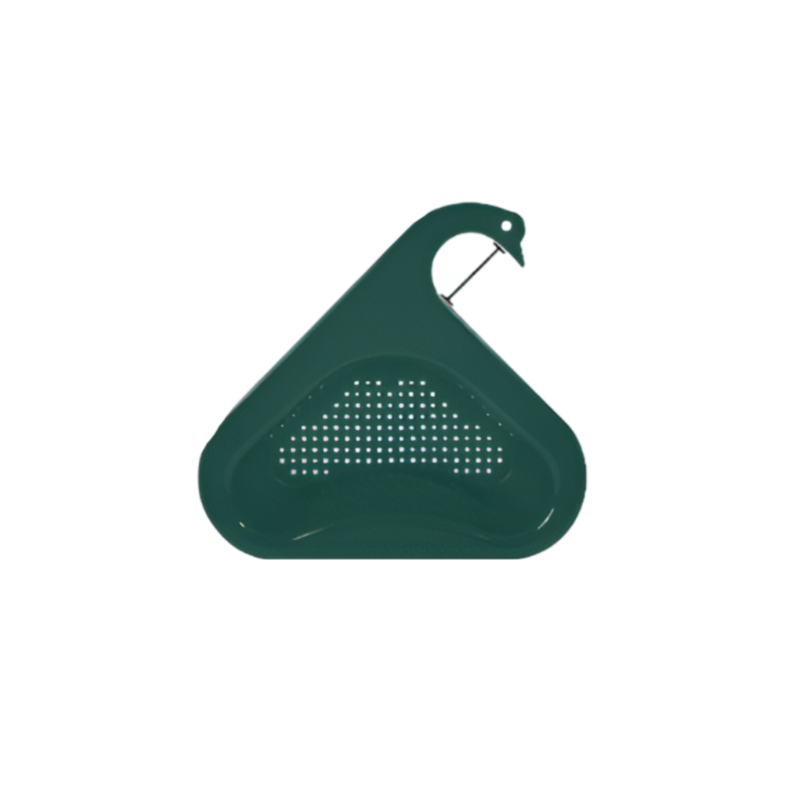 Cosulet de Scurgere Neo™ pentru Chiuveta, Forma de Lebada, Prindere de Baterie, Verde