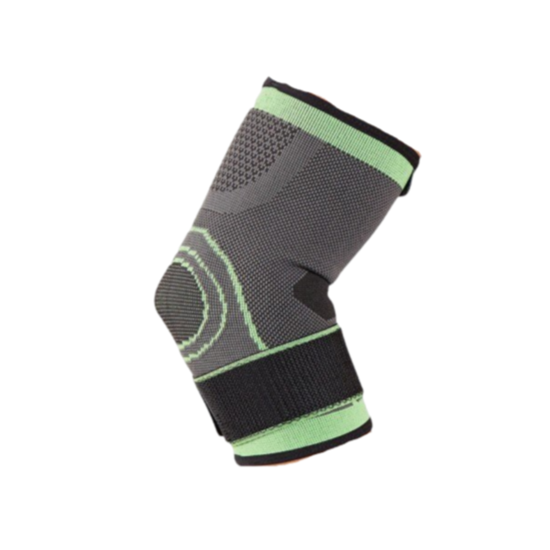 Aparatoare Neo™ pentru cot cu dublu rol, Epicondilita - Material Textil si Elastan, Negru/Verde, S 22 cm