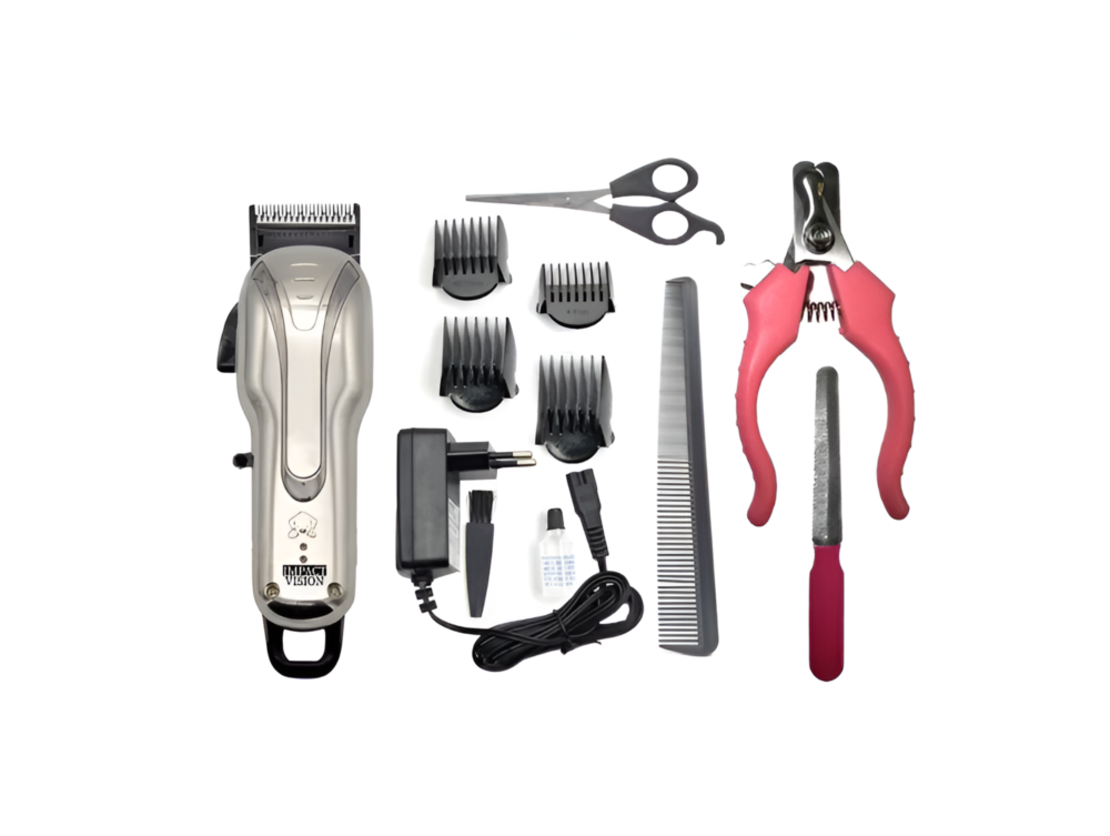 Masina de Tuns Caini si Oi Profesionala, 12W, 220V, 8 in 1, Neo™